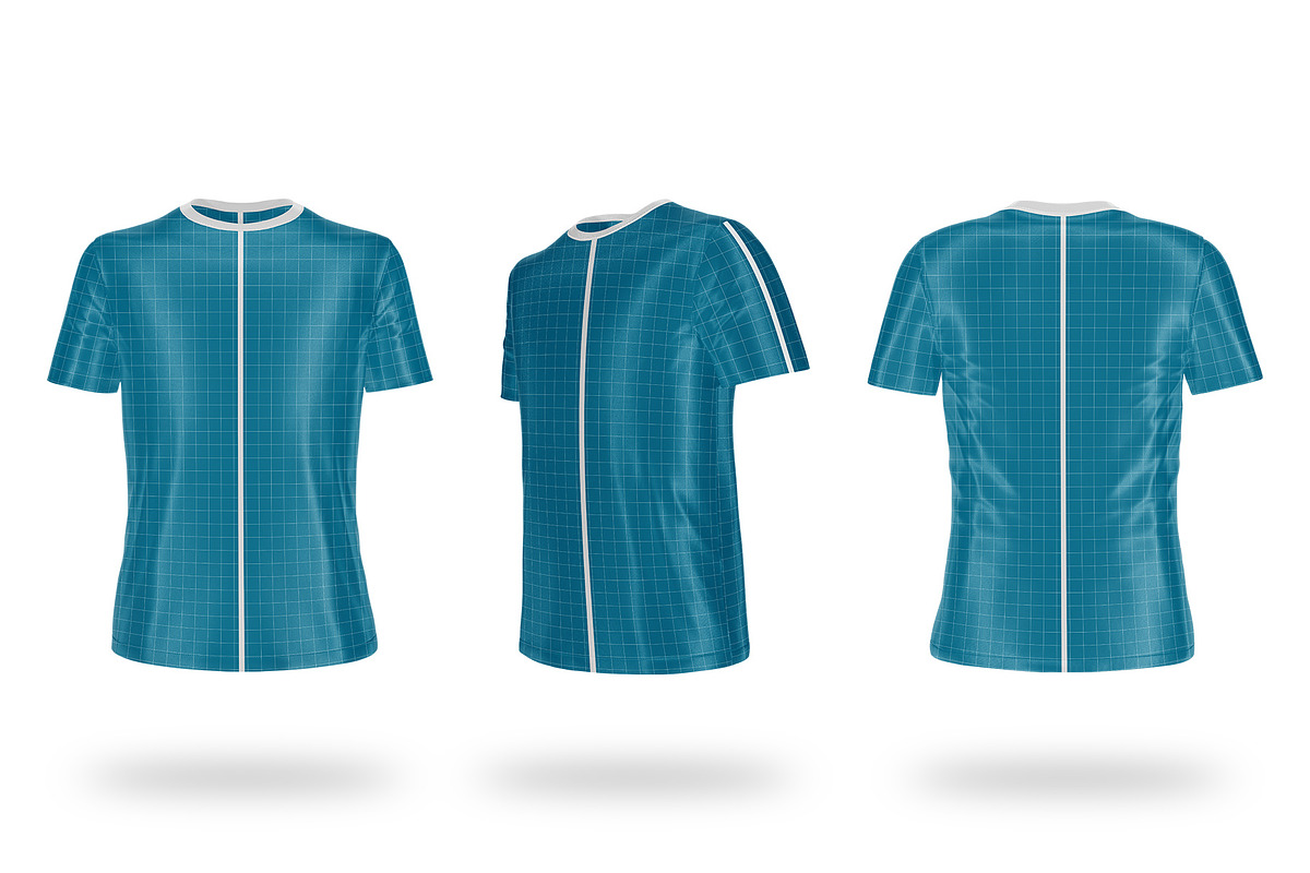 Realistic T-Shirt Mockup Bundle., a Mockup by moqirynart (Photo 4 of 6)