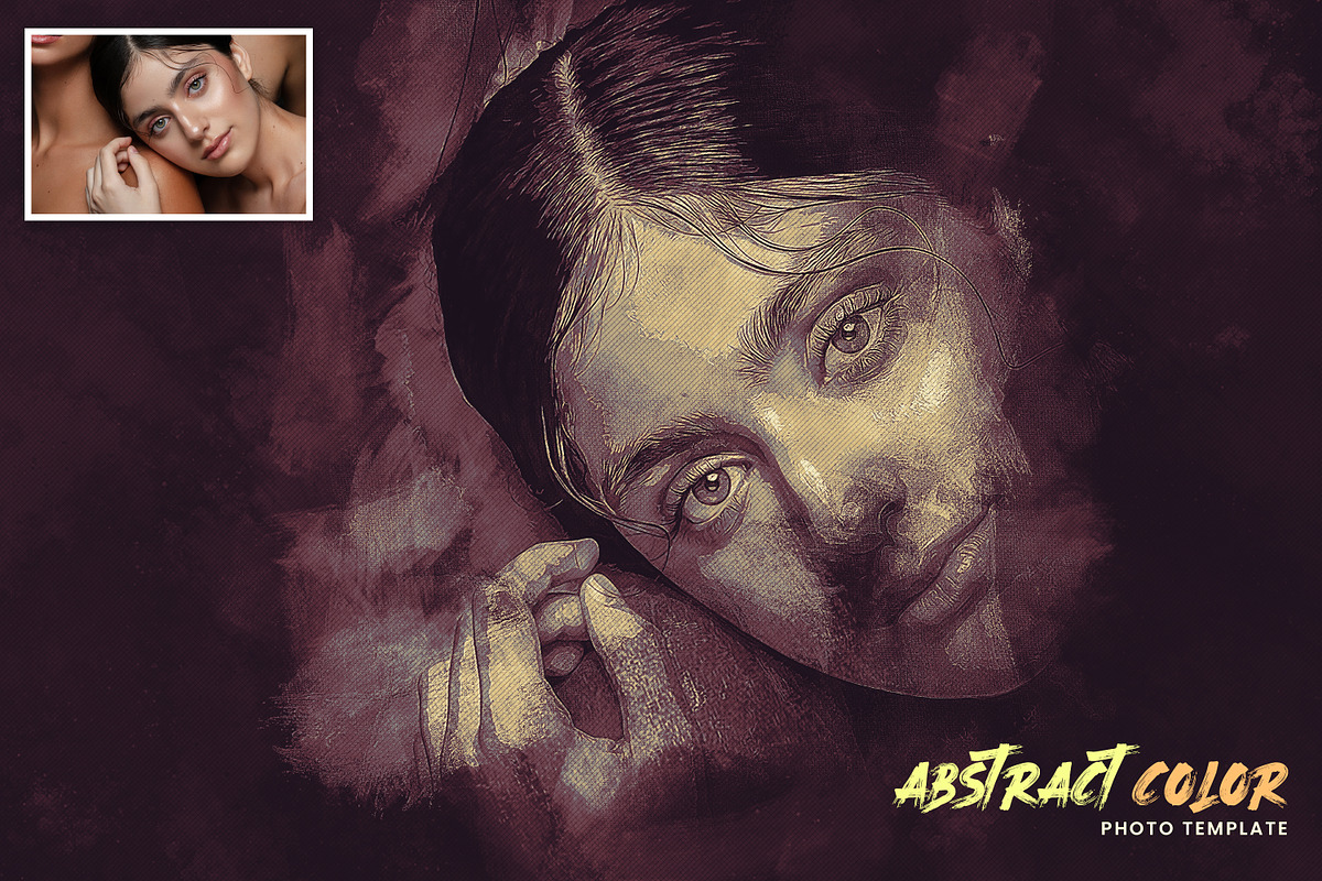 Abstract Color Art Photo Template, a Templates & Theme by U_Design (Photo 4 of 23)