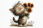 Whimsical Summer Animals Clipart, an Illustration by Craft Nest (Thumbnail 9 of 11)