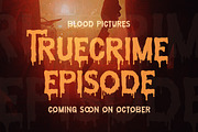 Grimes Blood - Scary Blood Font, a Handwritten Font by Typefactoryco (Thumbnail 4 of 8)