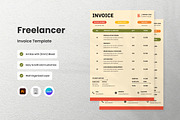 3 Set Freelancer Invoice Template V1, a Print Template by twinstd (Thumbnail 2 of 3)