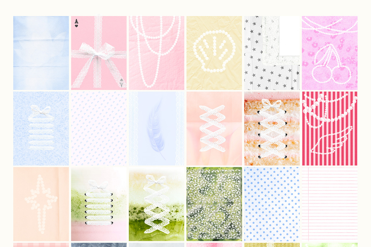 250+ Soft Girl Collage Pack, an Object Graphic by Feelsoul (Photo 8 of 10)
