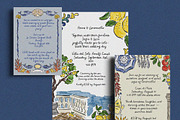 Italian Summer Watercolor Clipart, an Object Illustration by Teresa Art Store (Thumbnail 10 of 10)