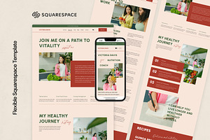 Squarespace Template: Nourish