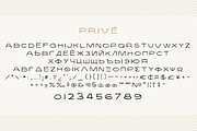 Privé, a Handwritten Font by TEKNIKE (Thumbnail 2 of 6)