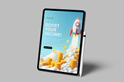 Tablet Screen Mockup, an iPad Mockup by lamorastudio (Thumbnail 4 of 14)