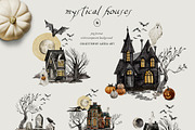 Halloween - Spoky Collection, a Seasonal Illustration by AleksaArt (Thumbnail 11 of 14)