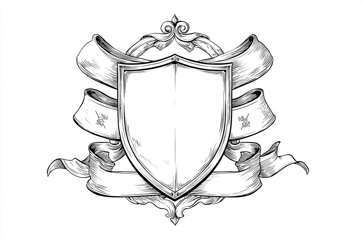 Vintage Royal Coat of Arms Emblem, a Graphic by hafijul (Photo 2 of 11)