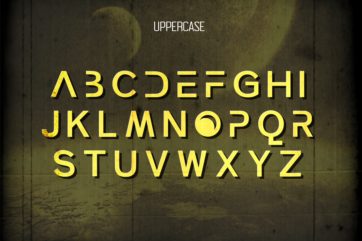 Lost in Space Typeface preview 2