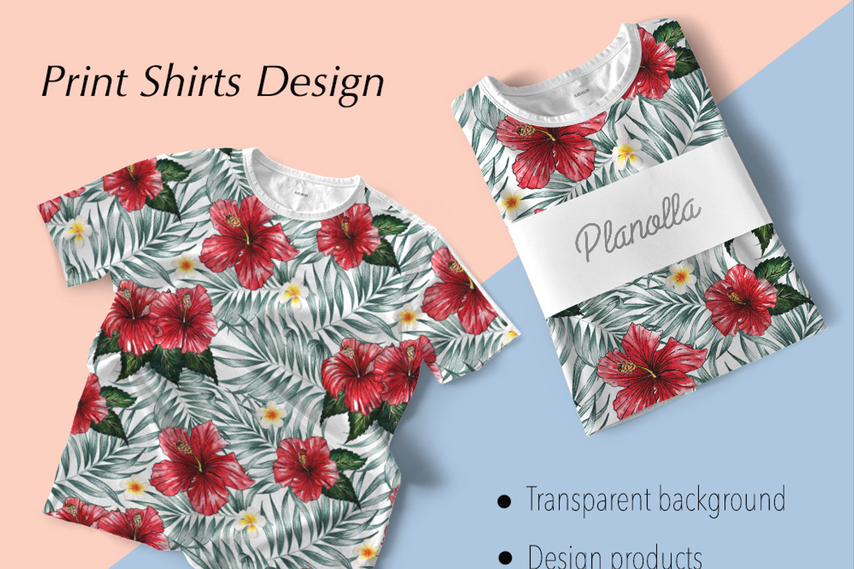 Tropical Leaves & Animals Pattern, a Pattern Graphic by Planolla (Photo 4 of 6)