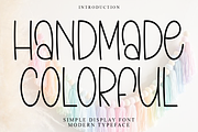 Handmade Colorful, a Sans Serif Font by InermediaSTUDIO (Thumbnail 1 of 7)