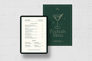 Christmas Cocktail Menu Template, a Flyer Template by BrandPacks (Thumbnail 3 of 5)