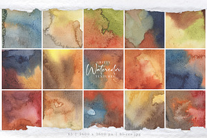 Gritty Watercolor Textures Vol 1