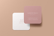 Square Business Card Mockup, a Books & Magazine Mockup by Mockup Supper (Thumbnail 8 of 10)