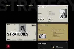 Brand Strategy Presentation Template, a Presentation Template by Templeste