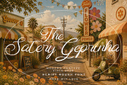 The Satery Geprinha, a Handwritten Font by HaKi Studio (Thumbnail 1 of 5)