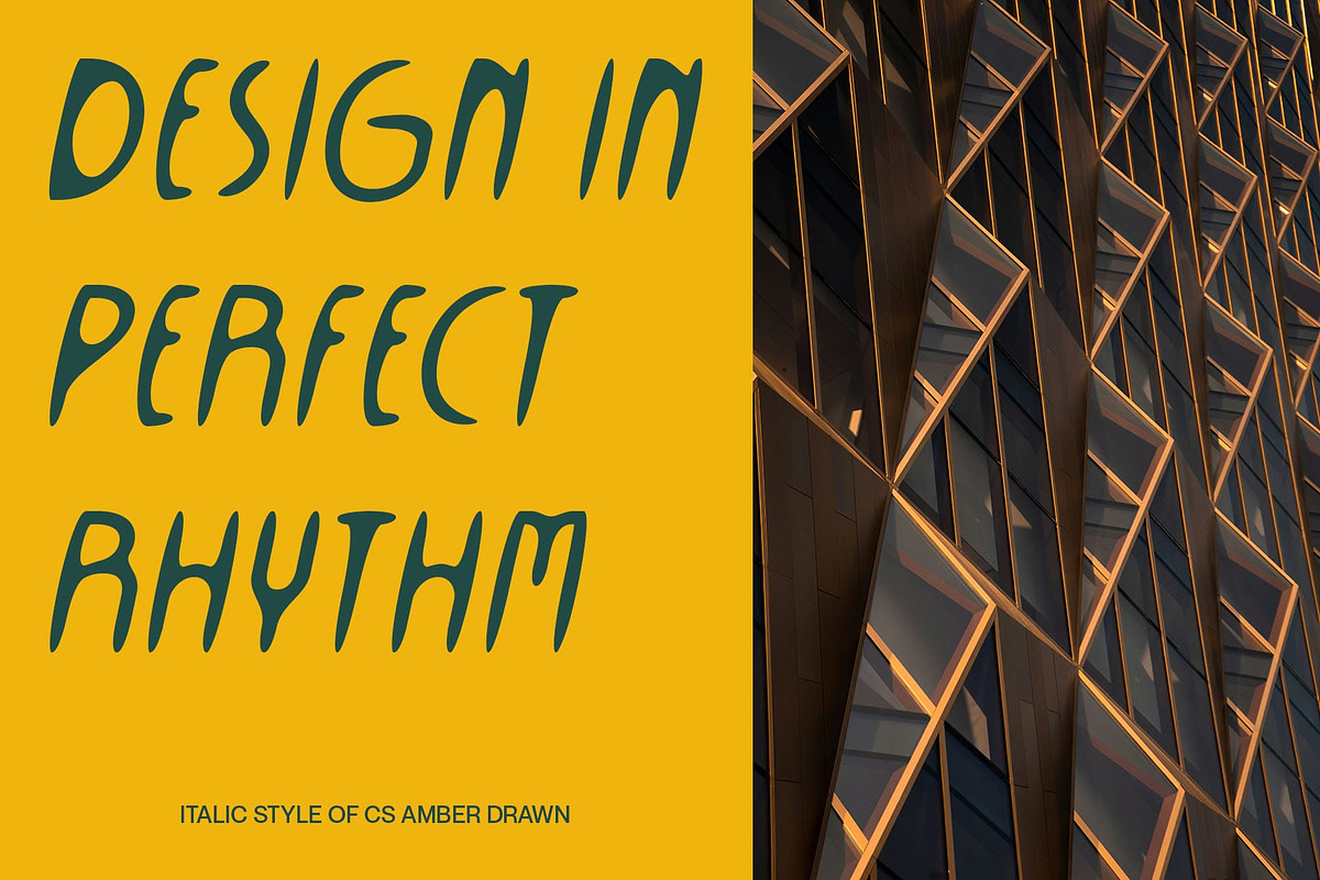 CS Amber Drawn, a Sans Serif Font by Craft Supply Co. (Photo 5 of 8)