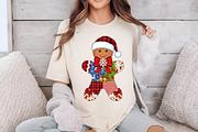 Christmas Gingerbread Man Patchwork, an Illustration by Dream Creation (Thumbnail 4 of 5)