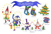 Christmas watercolor, a Person Illustration by Marina.Markizova (Thumbnail 2 of 5)