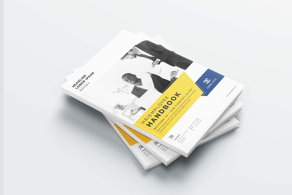 HR / Employee Handbook, a Brochure Template by obayes (Photo 7 of 18)