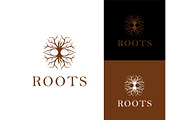 Dead Tree Root Logo Illustration, a Branding & Logo Template by ika trisiana (Thumbnail 1 of 2)