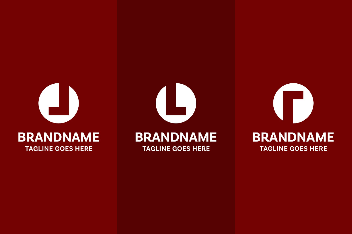 Letters OJ OL OR Monogram Logo Set, a Branding & Logo Template by Pray Art Design Studio (Photo 2 of 2)