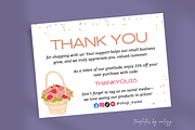 Small Business Thank You Card, a Card Template by Elegant_Studio44 (Thumbnail 2 of 6)