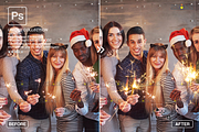 Sparkler overlay, photoshop overlay, an Object Graphic by 2SUNS (Thumbnail 9 of 10)