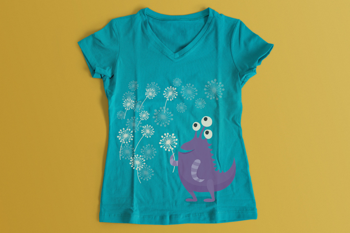 Hand-drawn cartoon MONSTERS bundle, an Illustration by Pxlhead (Photo 8 of 9)