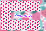 Strawberry Seamless Pattern, a Pattern Graphic by Digital Studio (Thumbnail 2 of 4)