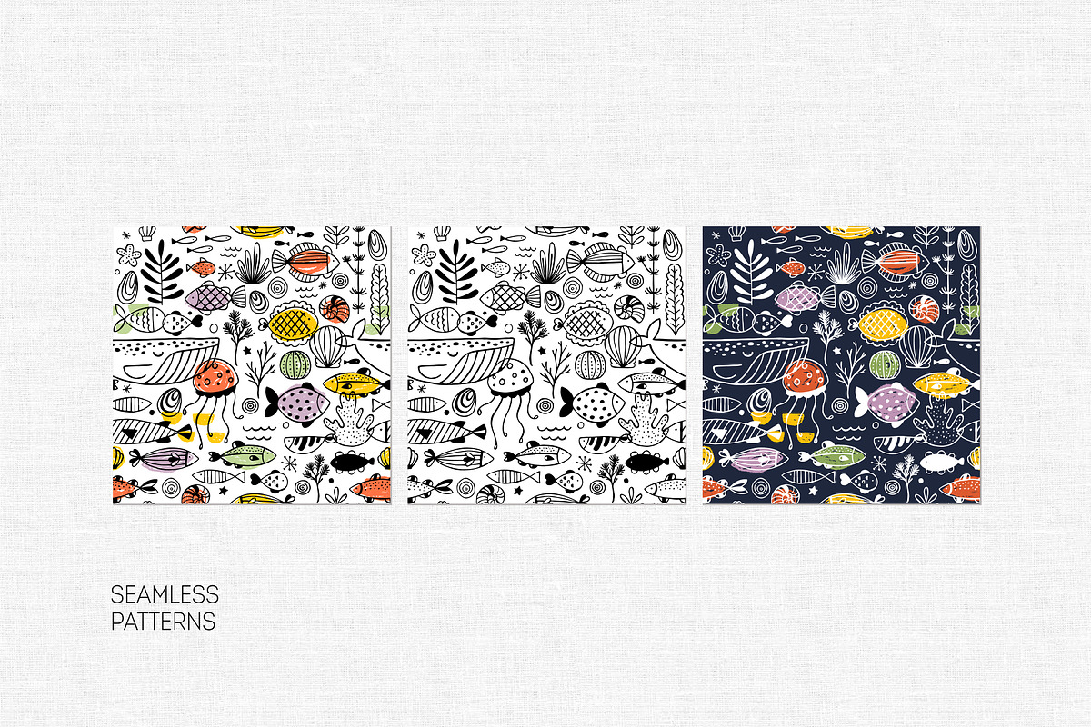 Sealife collection, an Illustration by adehoidar (Photo 3 of 5)