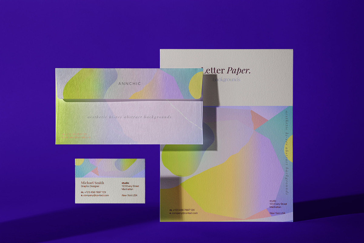 Neon Gradient backgrounds, a Texture Graphic by Anna Sokol (Photo 19 of 22)