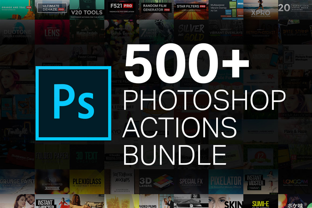 90% OFF 500+ Action Bundle