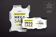 Black Friday Flyer Template Bundle, a Flyer Template by Amber Graphics (Thumbnail 4 of 19)