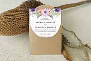 Rustic Floral Garden Wedding, an Invitation Template by Creativetacos (Thumbnail 2 of 3)