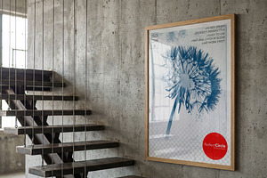 Hanging ISO Frame Mockup