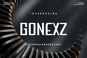 Gonexz Font