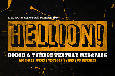 HELLION! - Grunge Texture Megapack