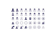 80 Account Vector Stroke Icons, an Icon by Samoylov (Thumbnail 2 of 3)