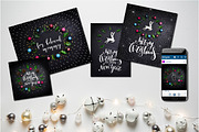 Merry Christmas  set., a Decorative Illustration by mikka_kika (Thumbnail 6 of 6)
