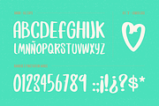 Amore Font - Strong & Lovable, a Font by DonMarciano (Thumbnail 3 of 6)