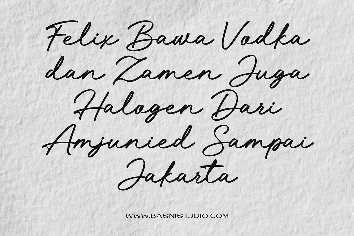 Sederhana – Bold Handwritten Font, a Handwritten Font by Basnistudio (Photo 6 of 10)