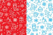 Big Christmas illustrations pack., a Decorative Illustration by Nata Savina Art (Thumbnail 3 of 5)