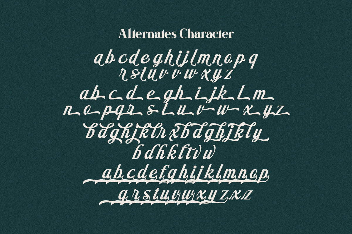 Wander Ventura - Travel Font Duo, a Script Font by Letterhend Studio (Photo 11 of 12)