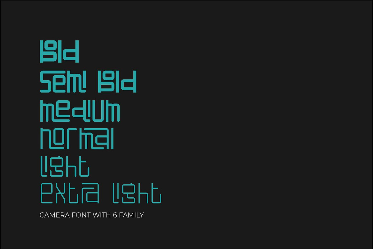 Camera - Monogram Ligature Font, a Sans Serif Font by suhadidesign (Photo 4 of 15)