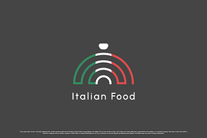 Italian Food Restaurant Logo Design, a Branding & Logo Template by Morvana Crew
