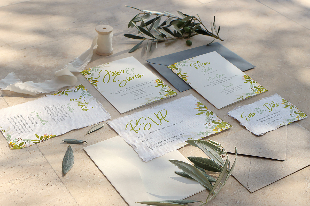 Spring Wedding Invite Suite, an Invitation Template by R Whitehurst Design (Photo 3 of 5)