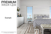 Bedding Mockups Coastal Style, a Product Mockup by mock-ups (Thumbnail 4 of 18)