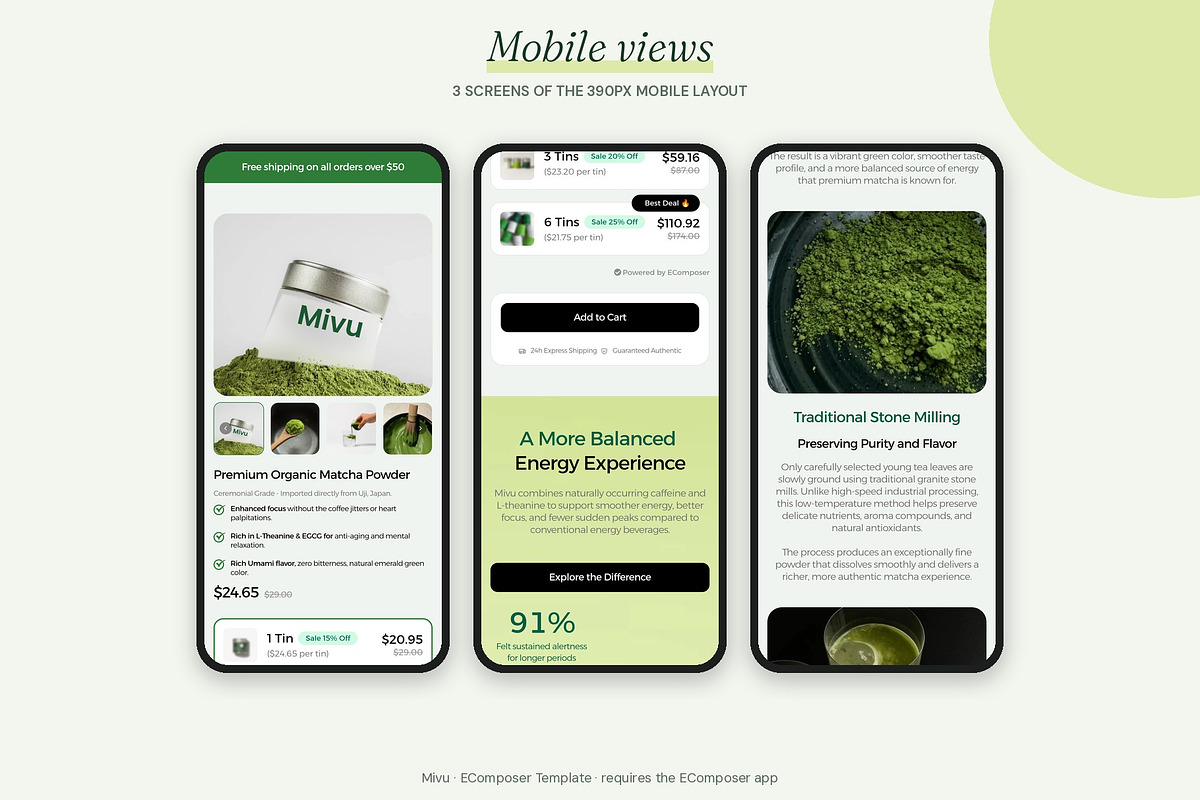 Mivu - Shopify EComposer Template, a Shopify Template by Boost Convert (Photo 10 of 11)