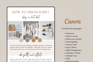 Newborn Photography Client Guide